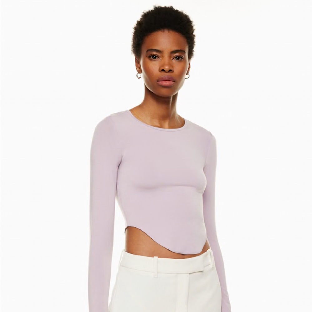 Wilfred Lavender Long Sleeve Top
